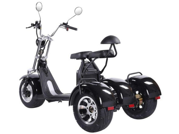 Электроскутер трехколесный Kugoo C5 Pro